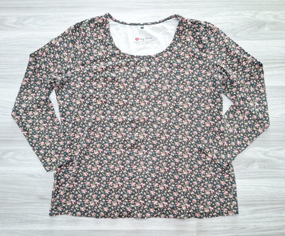 bpc Langarmshirt Blumen 48/50