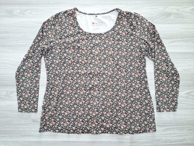 bpc Langarmshirt Blumen 48/50