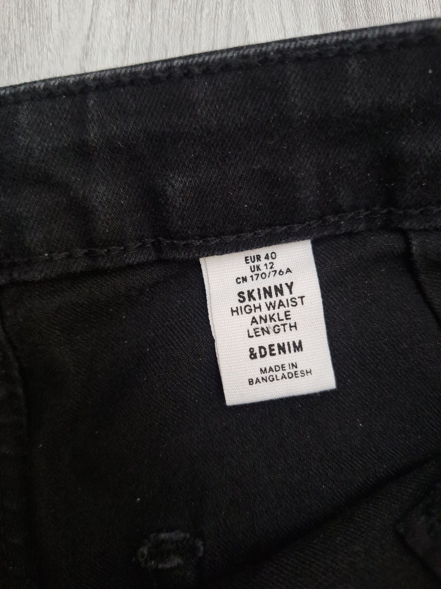 H&M Skinny Jeans High Waist 40