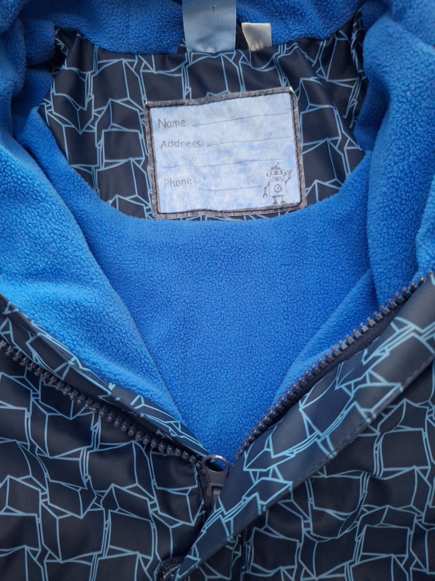 X-Mail Regenjacke Reflektoren 104/110