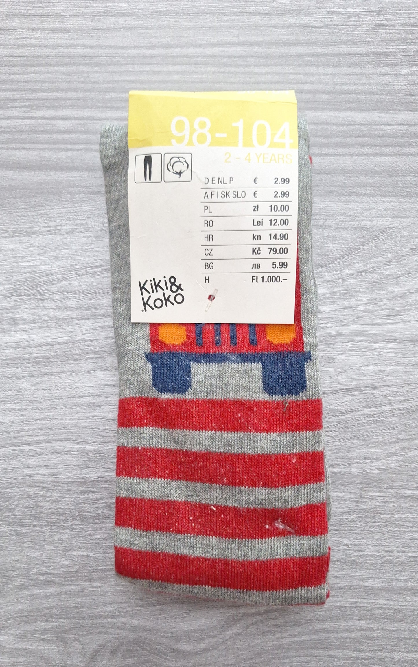 Kiki & Koko Strumpfhose Feuerwehr 98/104