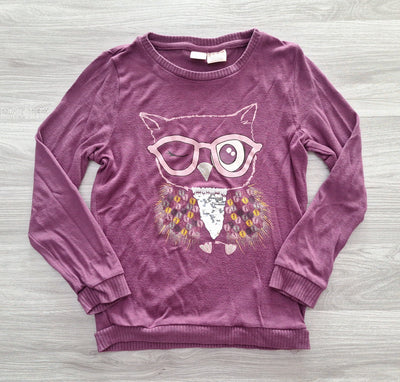 Manguun Kids Langarmshirt Eule 128