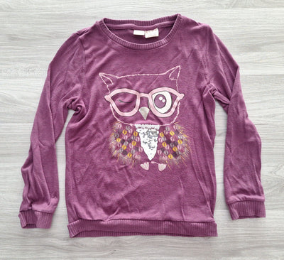 Manguun Kids Langarmshirt Eule 128