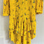 EDC Volantkleid Blumen 38