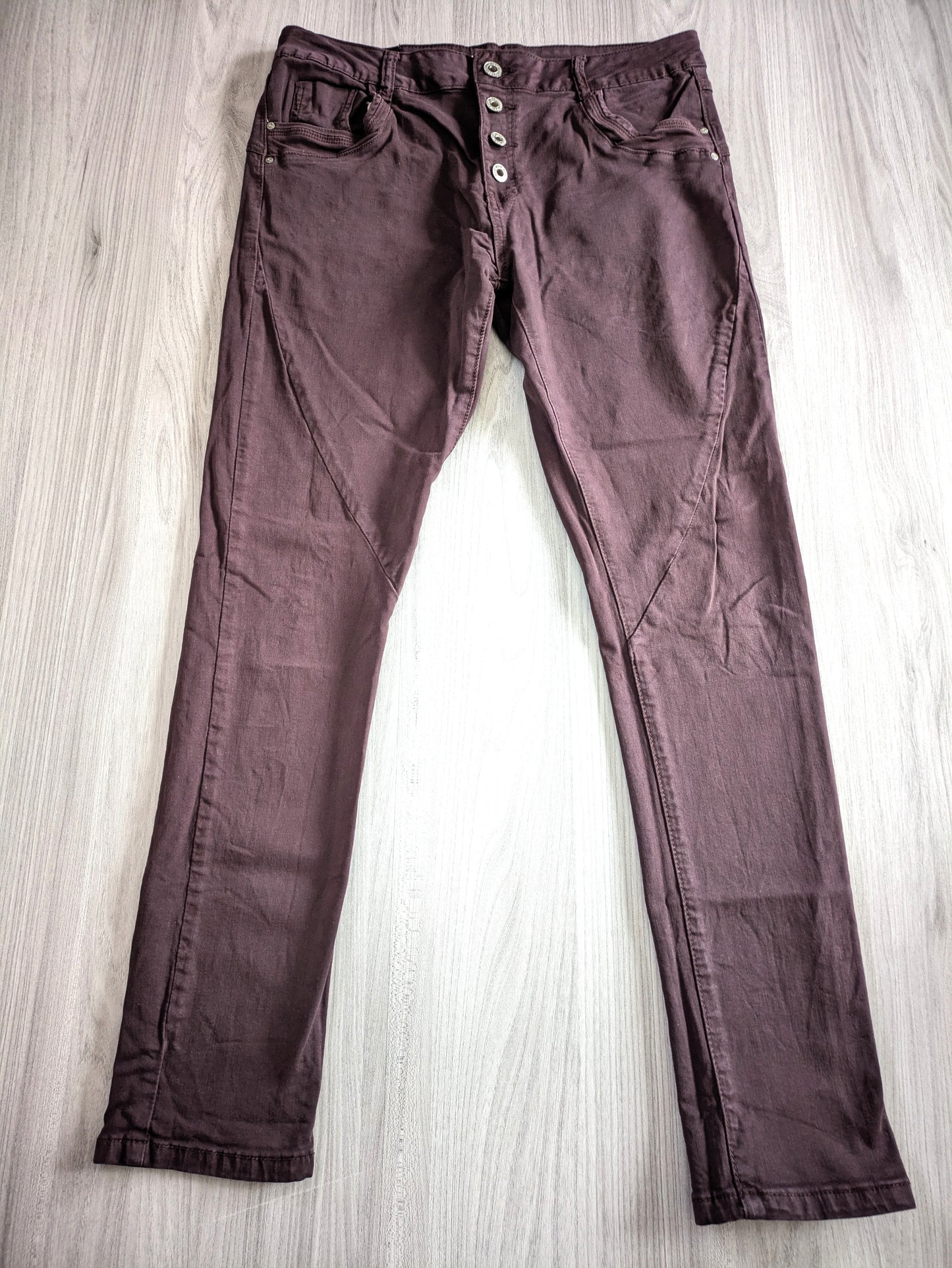 Lexxury Jeans Brombeer 38