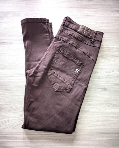 Lexxury Jeans Brombeer 38