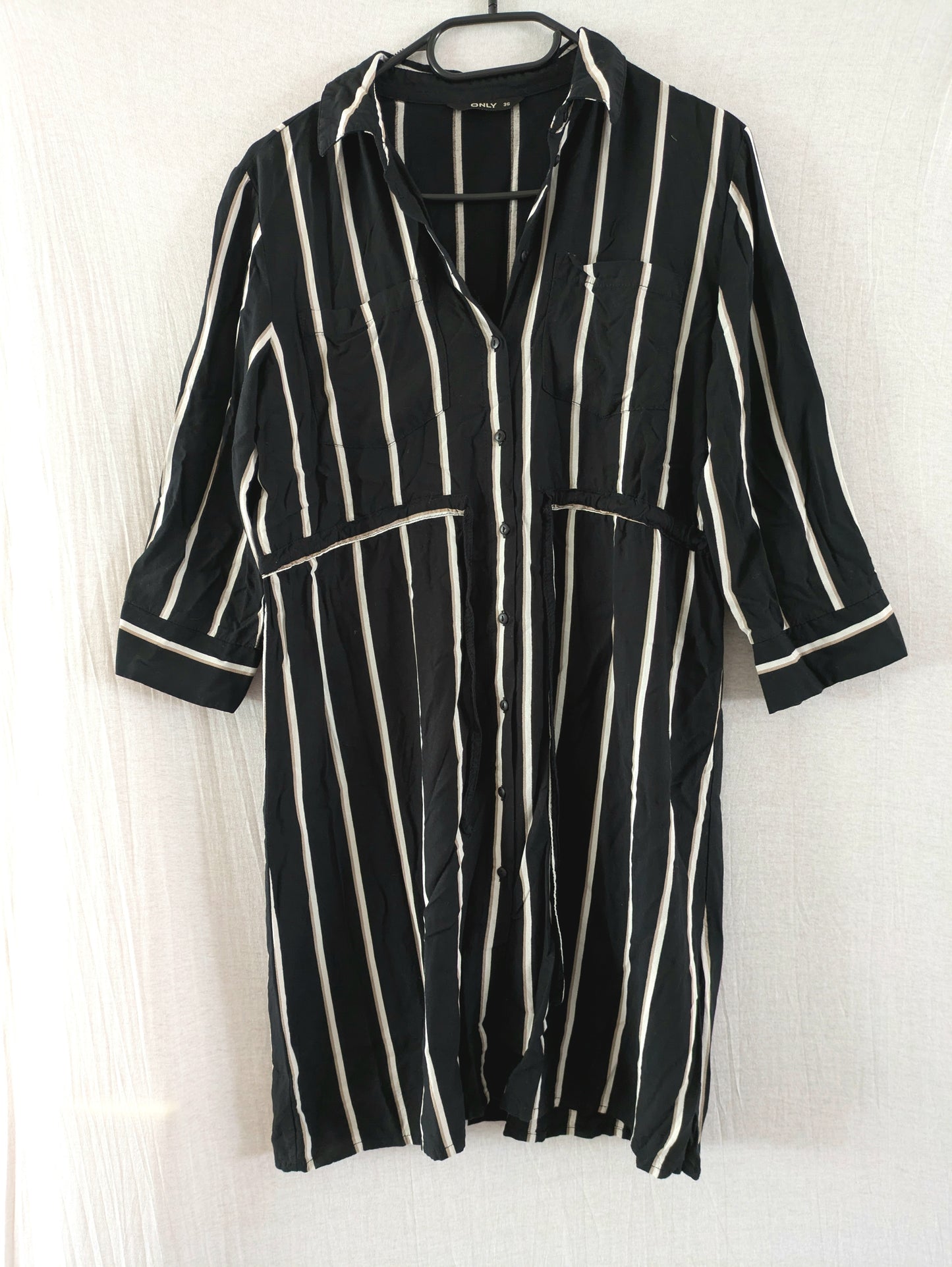 ONLY Hemdblusenkleid Streifen 36