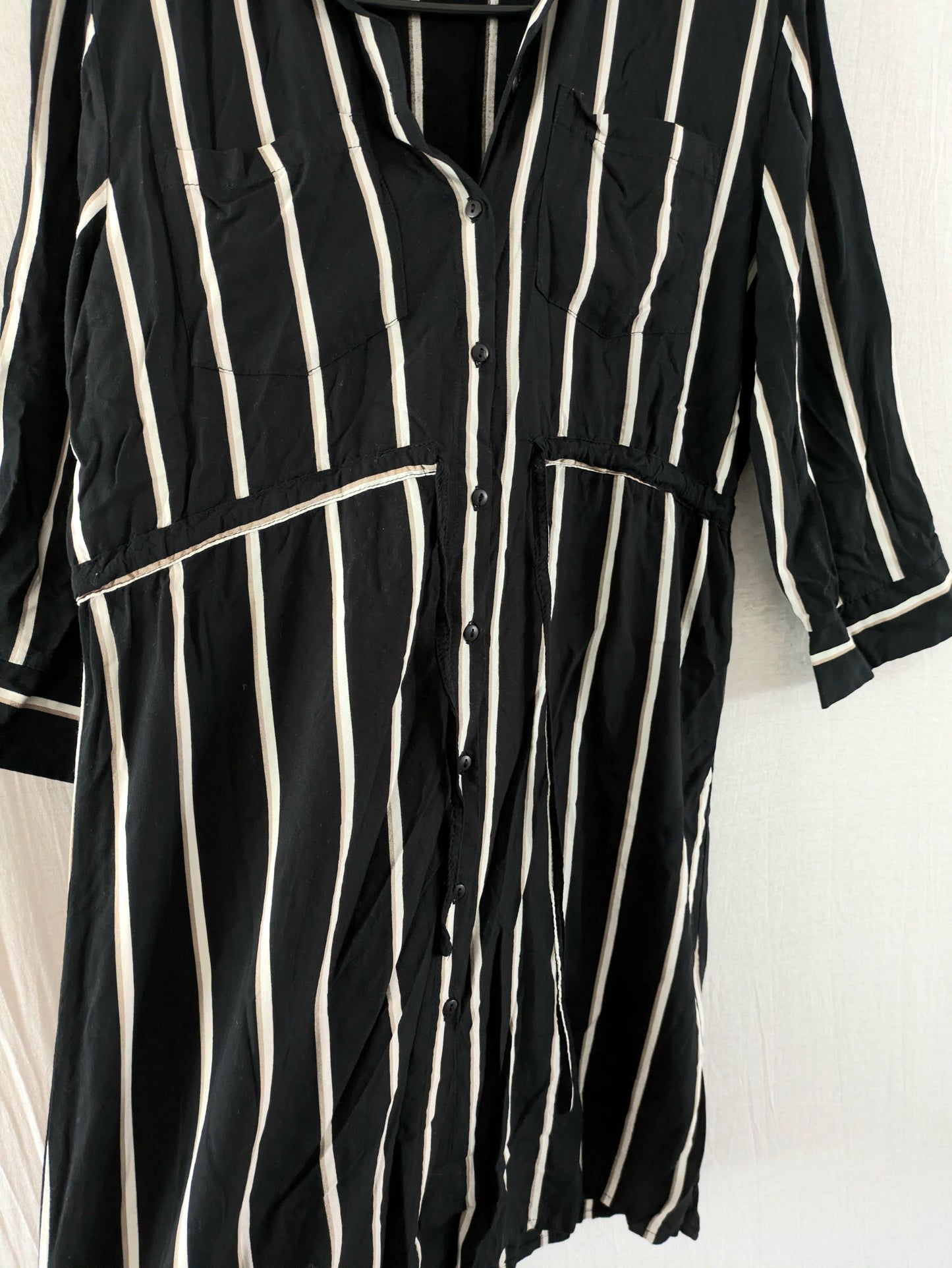 ONLY Hemdblusenkleid Streifen 36