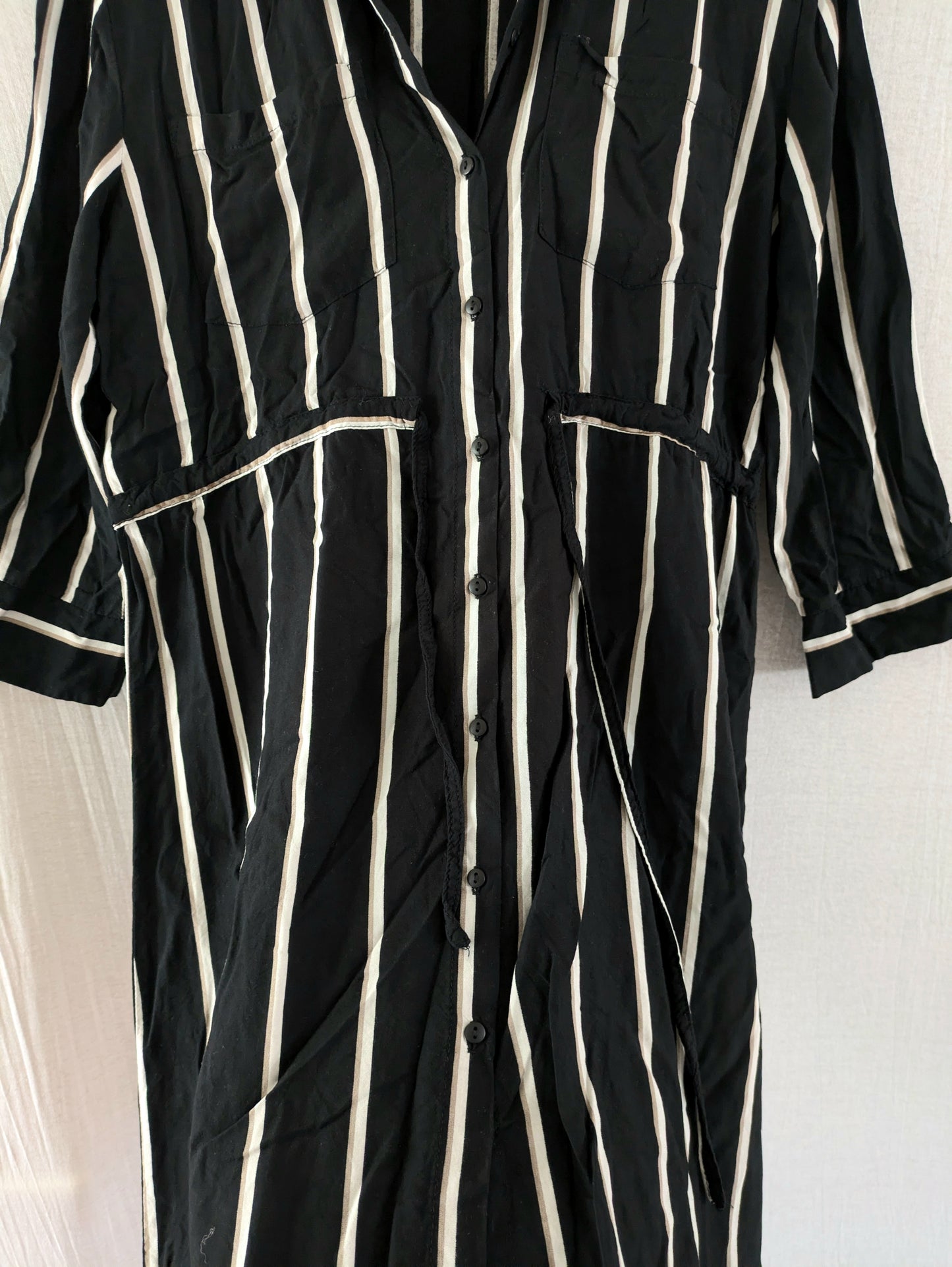 ONLY Hemdblusenkleid Streifen 36