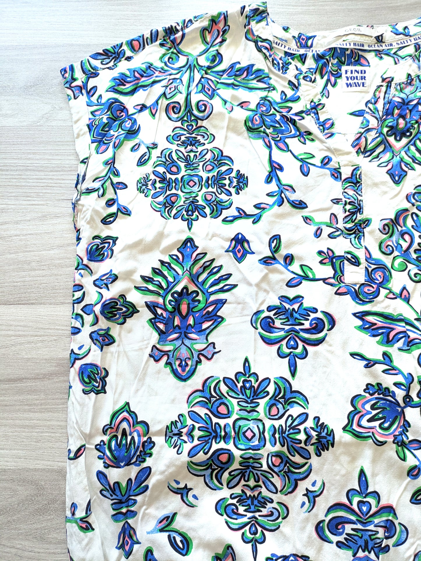 Cecil Blusenshirt Paisley 40