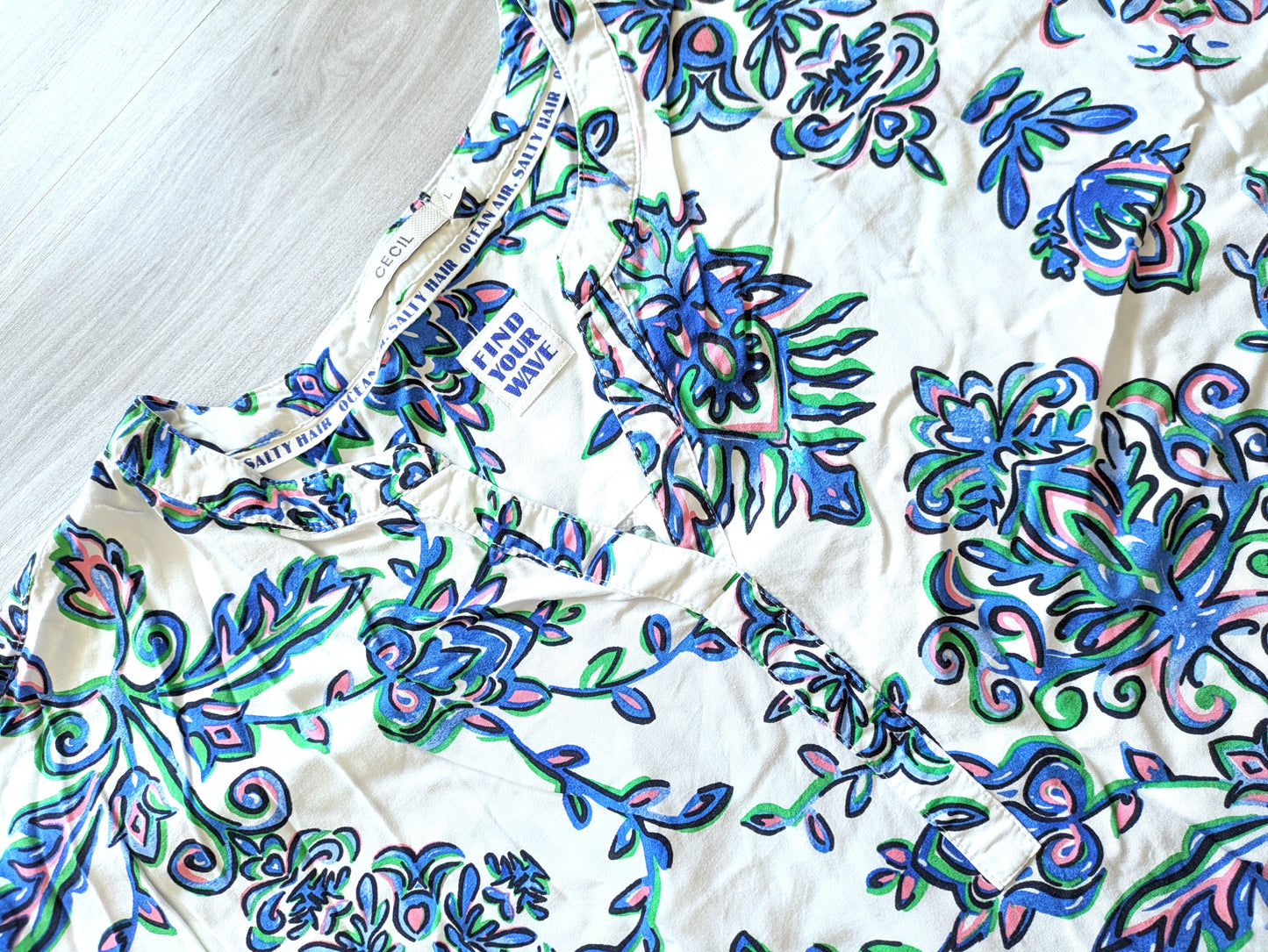 Cecil Blusenshirt Paisley 40