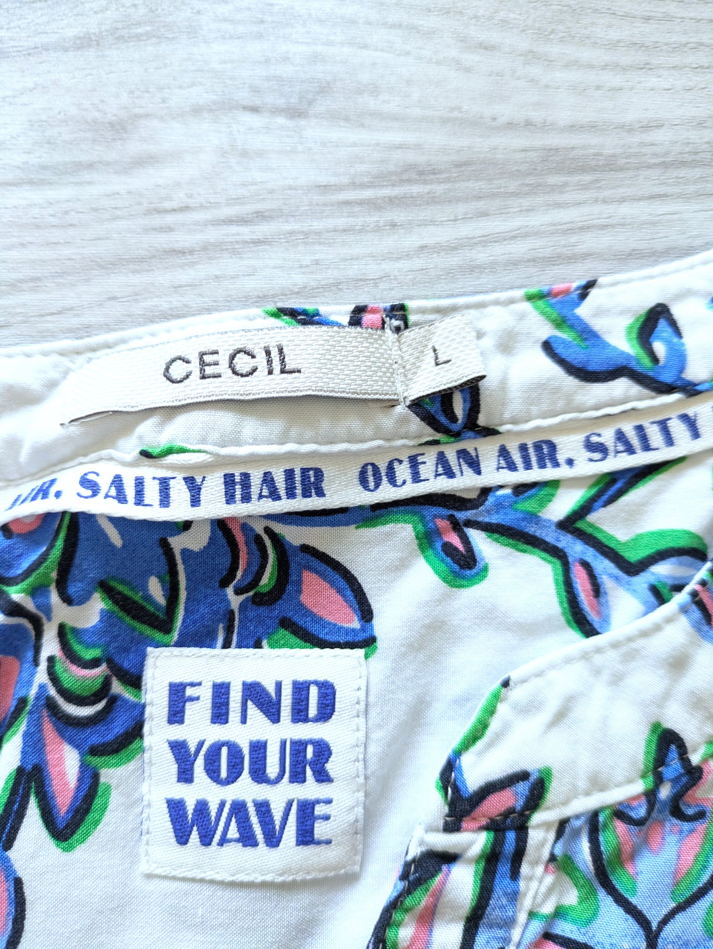 Cecil Blusenshirt Paisley 40
