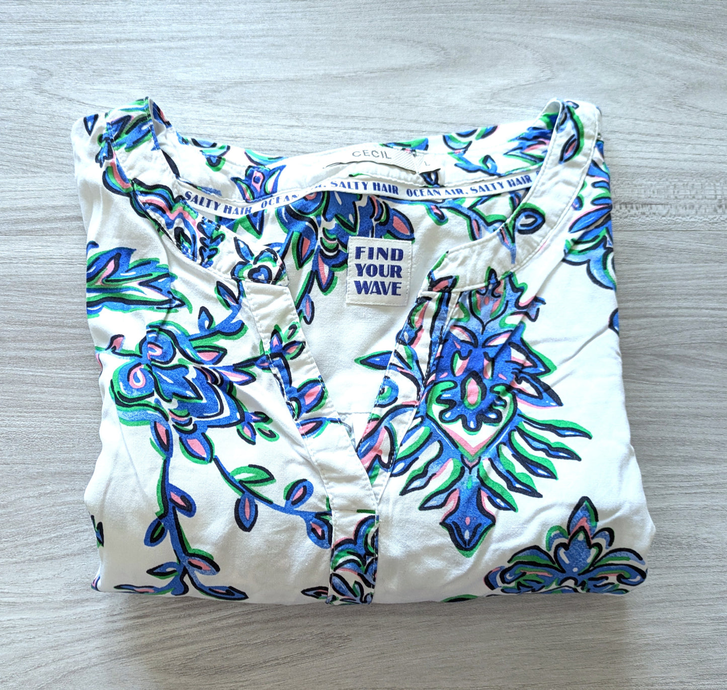 Cecil Blusenshirt Paisley 40