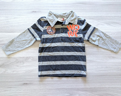 NKD Langarmshirt Gestreift 98