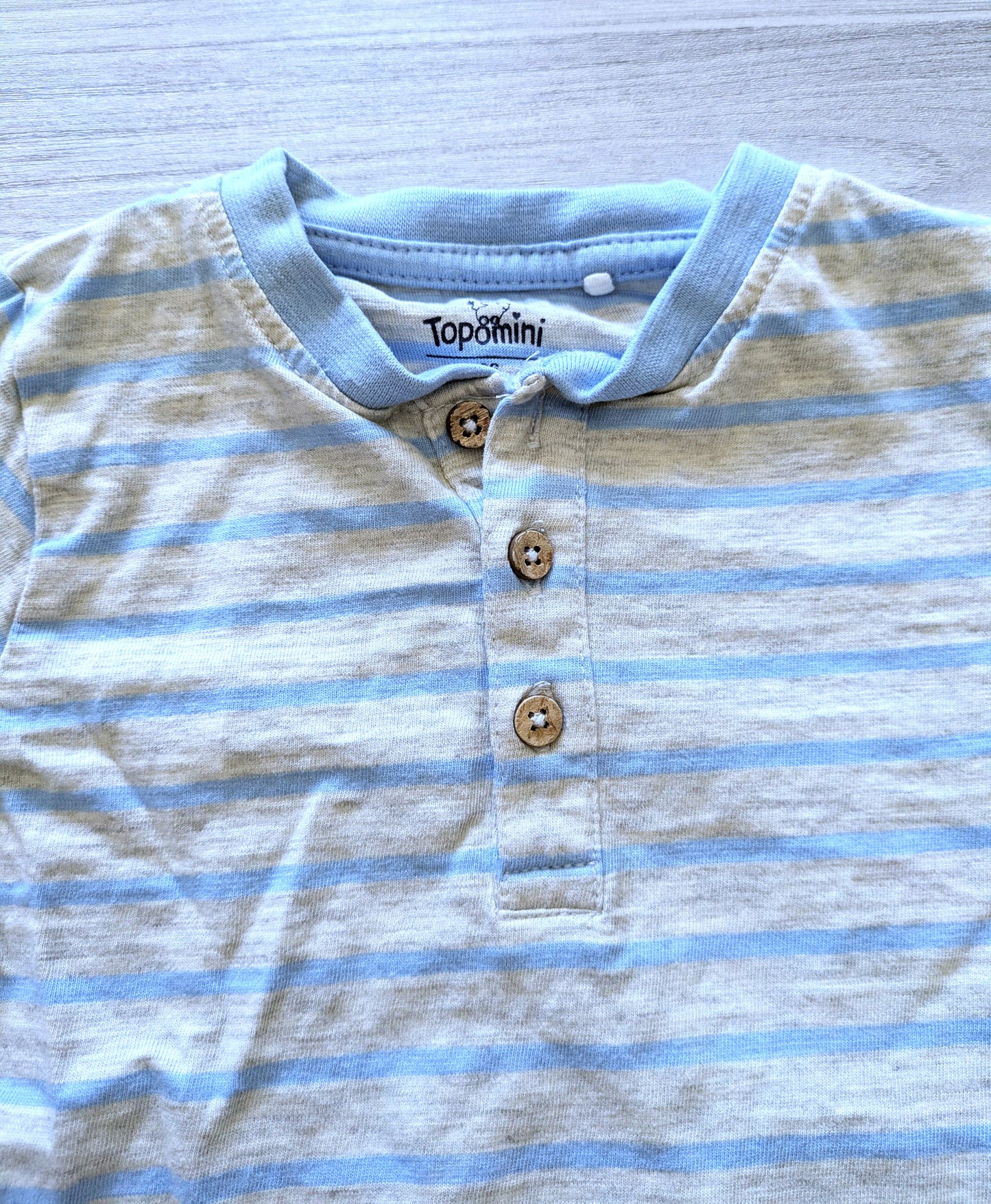 Topomini Langarmshirt Gestreift 86