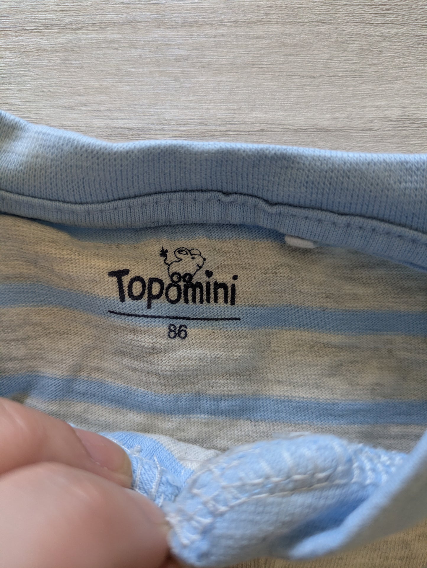 Topomini Langarmshirt Gestreift 86