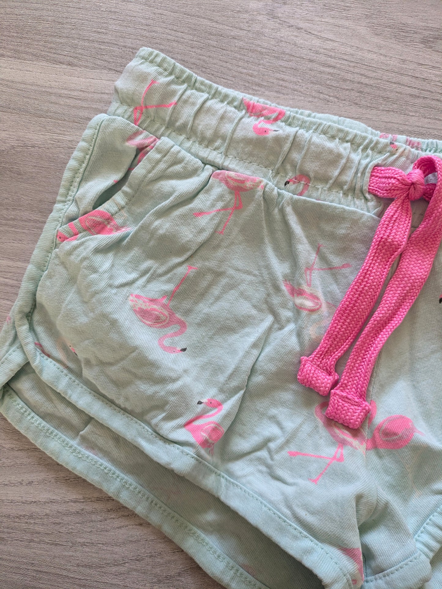 Page One Young Shorts Flamingos 134/140