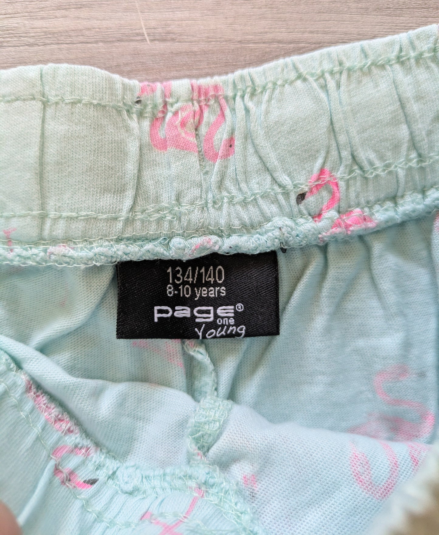 Page One Young Shorts Flamingos 134/140