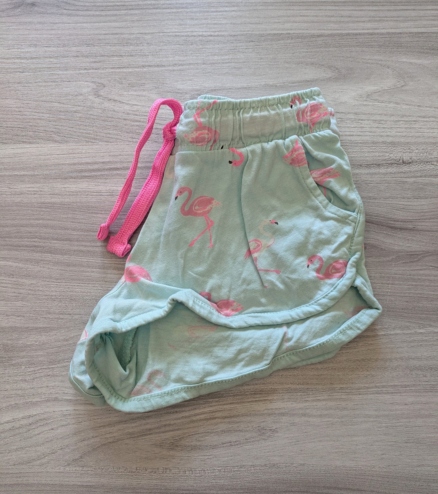 Page One Young Shorts Flamingos 134/140