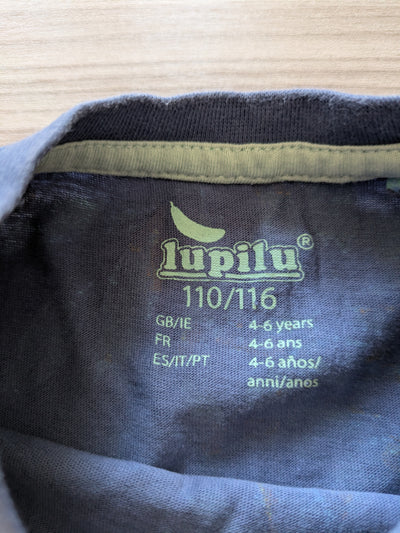 Lupilu T-Shirt Blätterprint 110/116