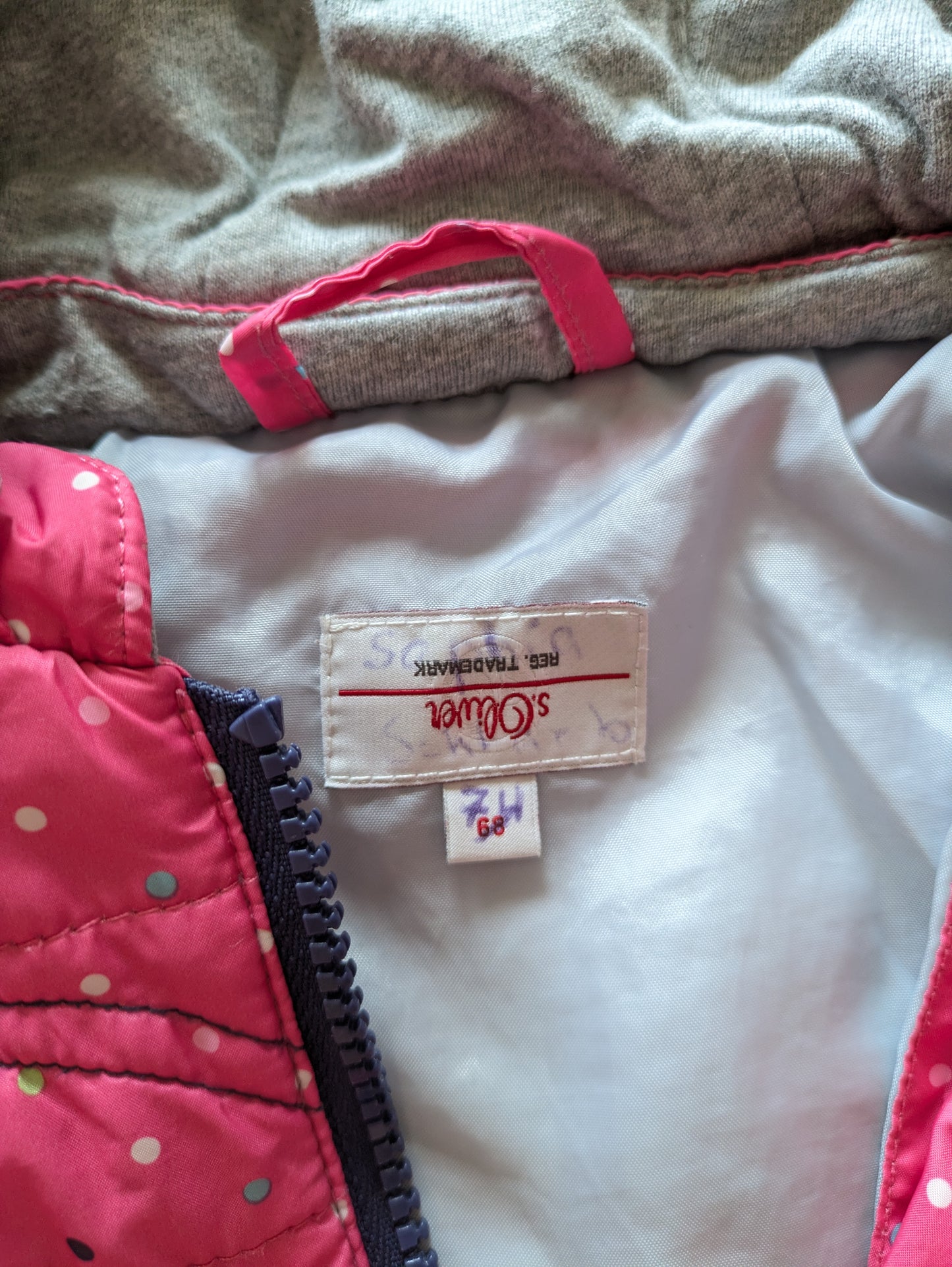 s.Oliver Steppjacke Gepunktet 68