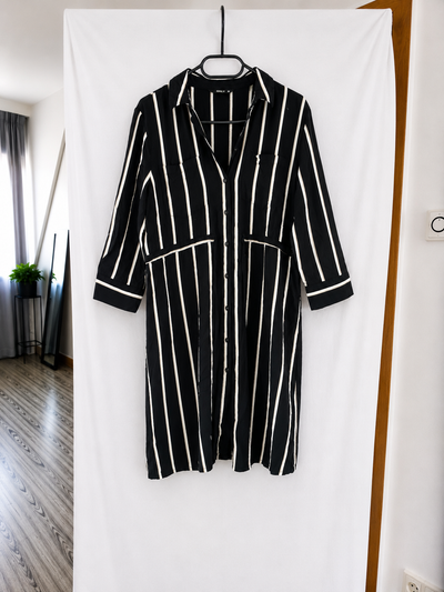 ONLY Hemdblusenkleid Streifen 36