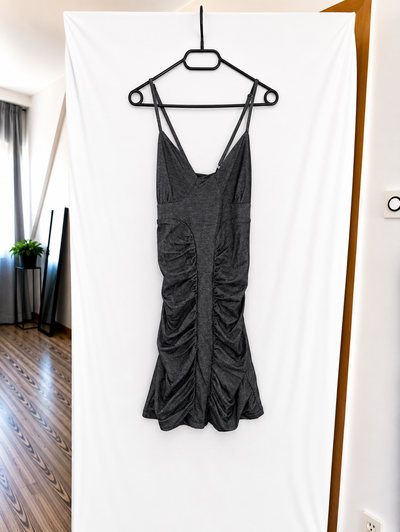 Minikleid Raffungen 36