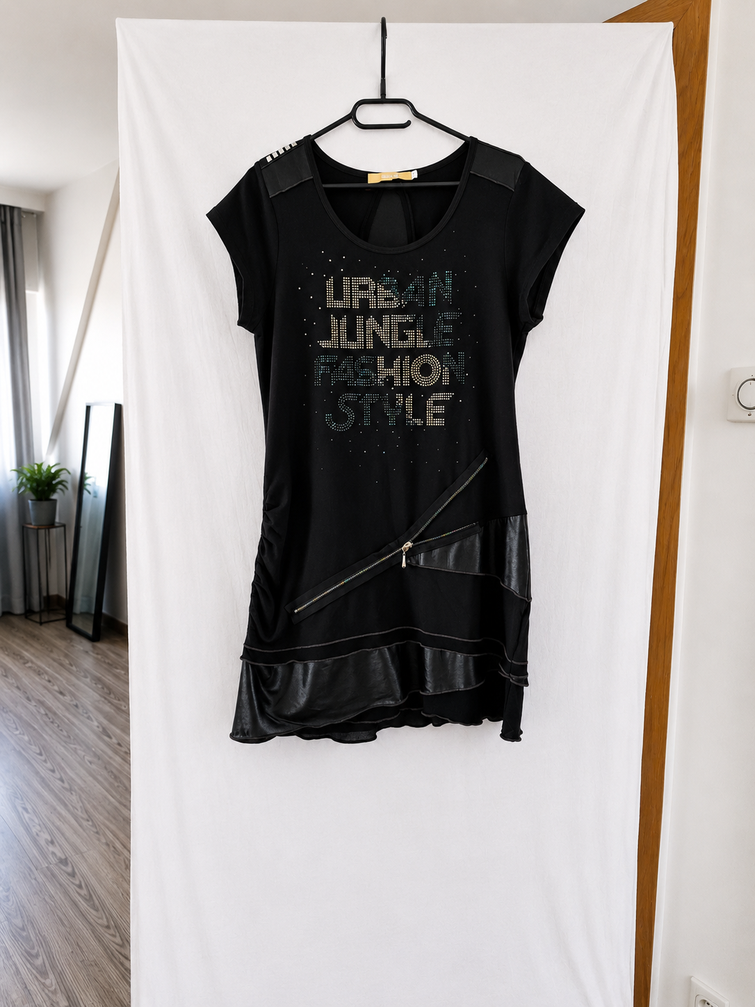 BIBA Shirtkleid Strassprint 36