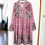 Noracora Langarmkleid Blumen 40