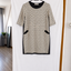 Na-Ni Strickkleid Zickzack 38